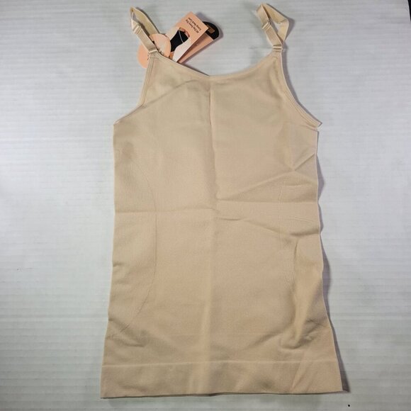 Shapermint Essentials Chai All Day Every Day Scoop Neck Cami #62001 Size L - Picture 1 of 4